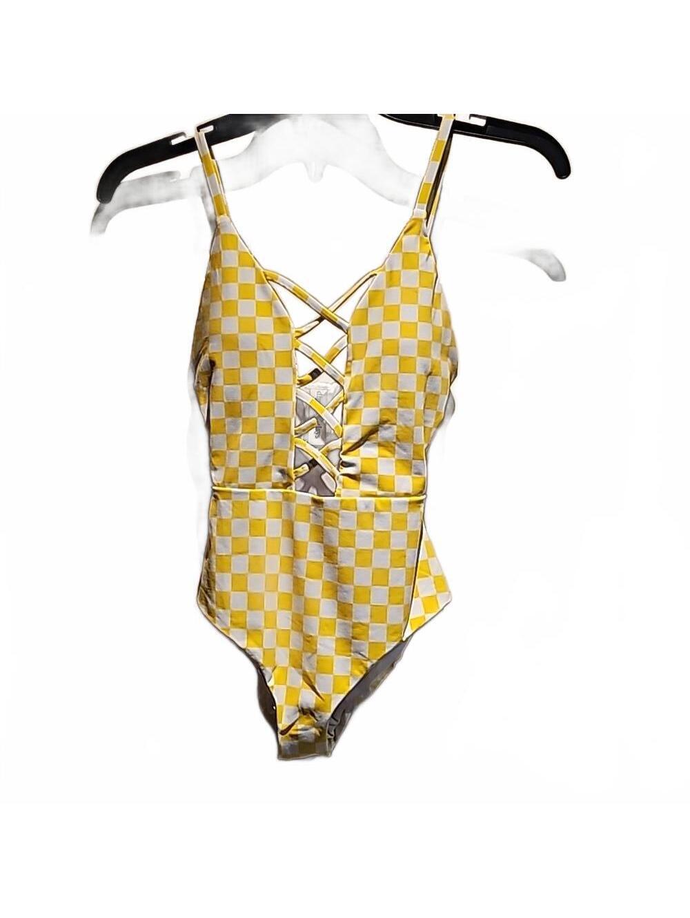 Dippin Daisy's checked swimsuit size XS. NWT